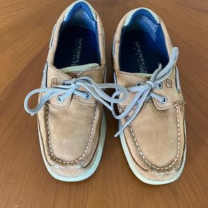 Sperry Top Sider Lanyard Boys size 1 shoes